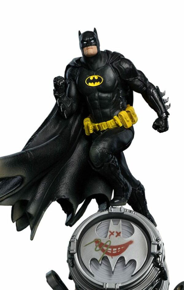 DC COMICS – Statuette BDS Art Scale Deluxe 1/10 Batman Deluxe (Black Version Exclusive) 30 cm – Image 13