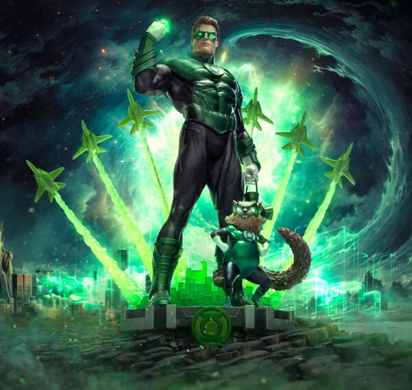DC COMICS – Statuette Art Scale Deluxe 1/10 Green Lantern Unleashed 24 cm – Image 15