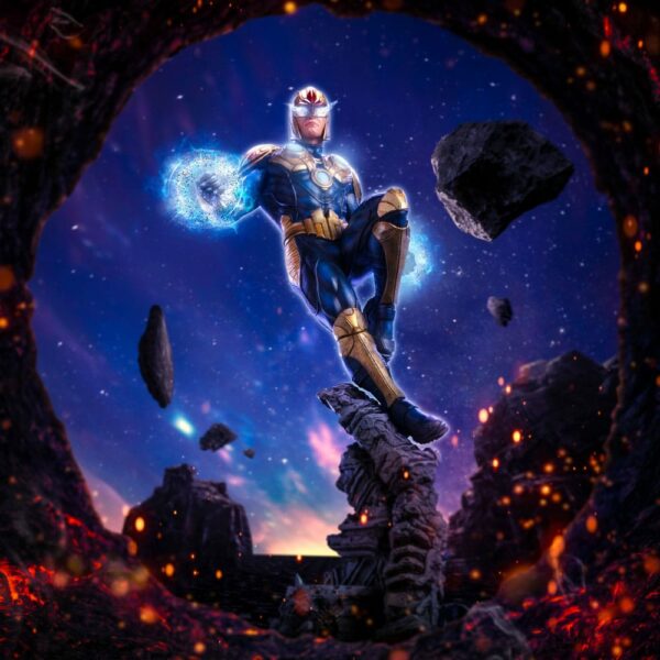 MARVEL – Statuette 1/10 Art Scale Deluxe Nova 41 cm – Image 9