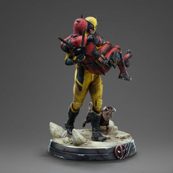 MARVEL – Statuette 1/10 Art Scale Deluxe Deadpool & Wolverine 21 cm – Image 11
