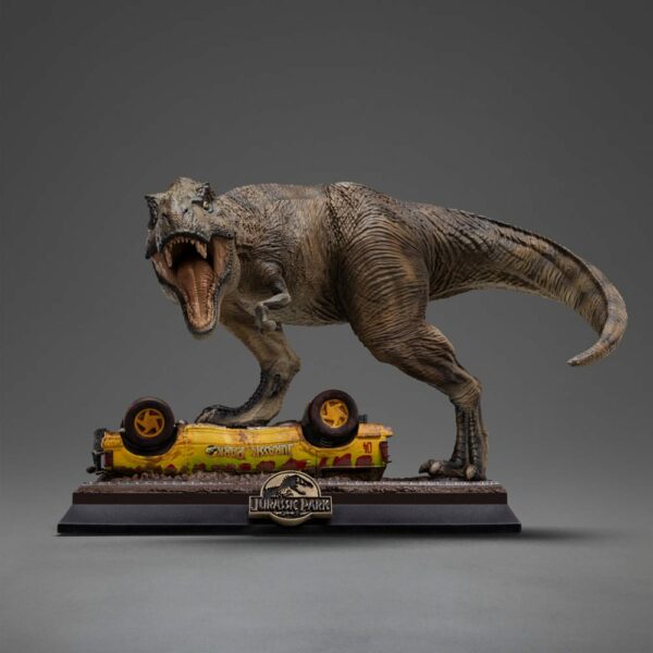 JURASSIC PARK – Statuette Icons T-Rex Attack – Image 2