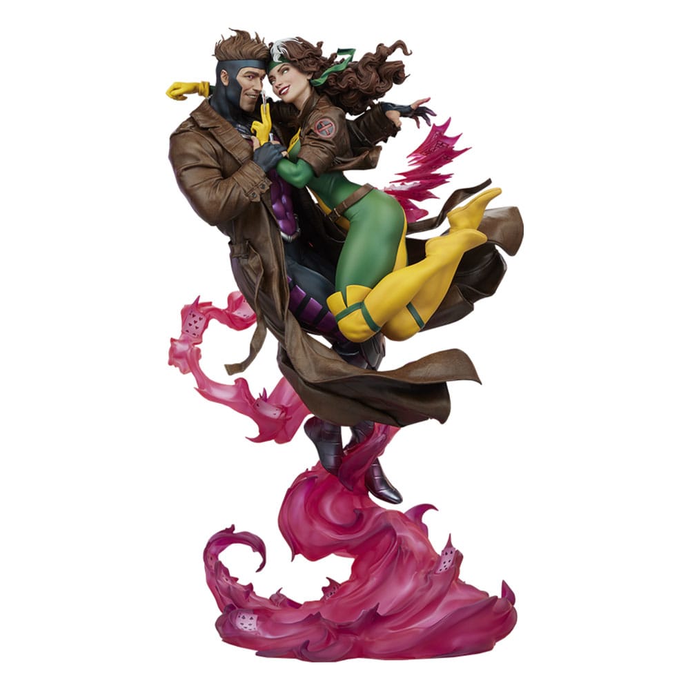 Statuette Sideshow Rogue & Gambit