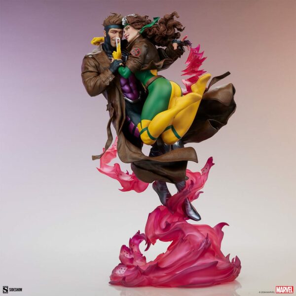 MARVEL – Statuette Rogue & Gambit 47 cm – Image 10