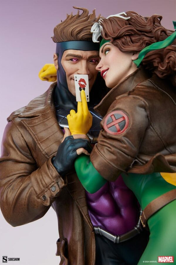 MARVEL – Statuette Rogue & Gambit 47 cm – Image 11
