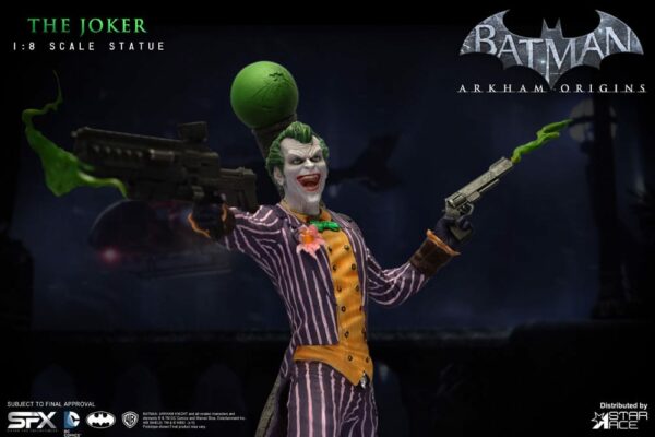 DC COMICS – Statuette 1/8 The Joker Batman Arkham Origins 29 cm – Image 4