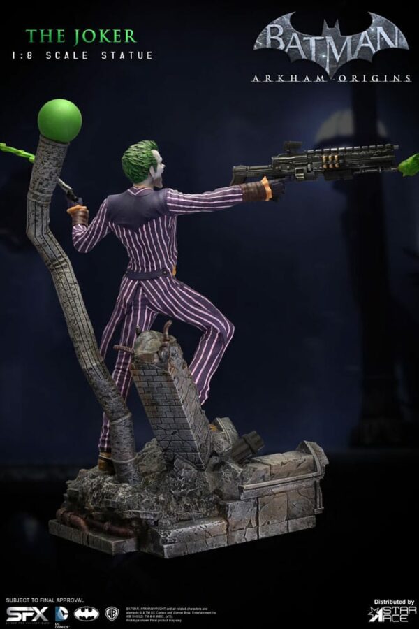 DC COMICS – Statuette 1/8 The Joker Batman Arkham Origins 29 cm – Image 7