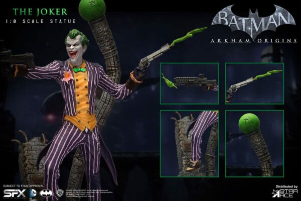 DC COMICS – Statuette 1/8 The Joker Batman Arkham Origins 29 cm – Image 9