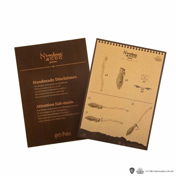 HARRY POTTER – Réplique 1/2 Balai Magique Nimbus 2000 Version Junior – Image 3