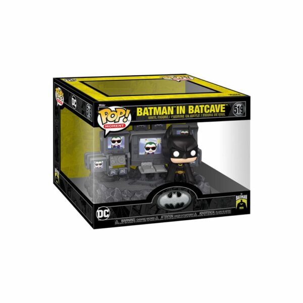 Batman dans la Batcave (85ème Anniversaire Batman 1989) – Figurine DC Comics Funko POP! Moment Deluxe n°519 – Image 2