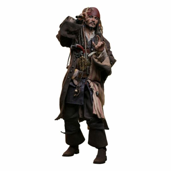 PIRATES DES CARAÏBES – Figurine DX 1/6 Jack Sparrow 30 cm (La Vengeance de Salazar) – Image 19