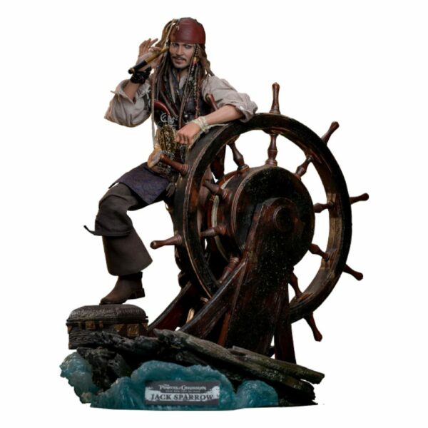 PIRATES DES CARAÏBES – Figurine DX 1/6 Jack Sparrow 30 cm Deluxe Version (La Vengeance de Salazar) – Image 19