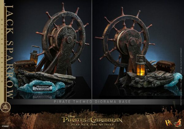 PIRATES DES CARAÏBES – Figurine DX 1/6 Jack Sparrow 30 cm Deluxe Version (La Vengeance de Salazar) – Image 3