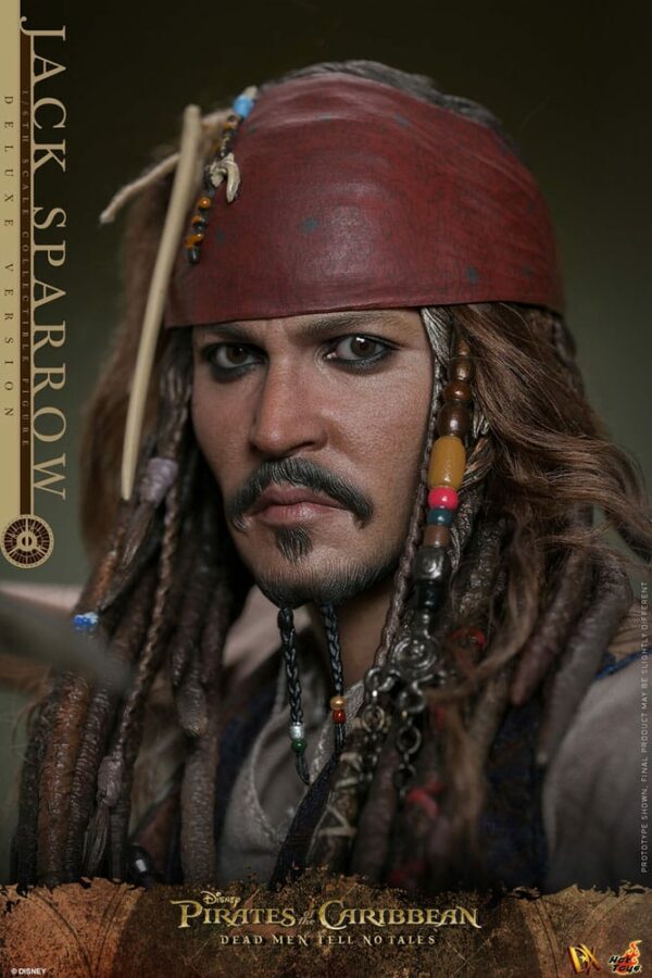 PIRATES DES CARAÏBES – Figurine DX 1/6 Jack Sparrow 30 cm Deluxe Version (La Vengeance de Salazar) – Image 6