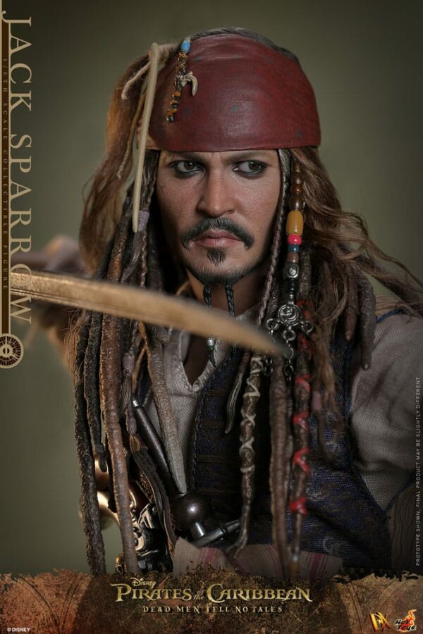PIRATES DES CARAÏBES – Figurine DX 1/6 Jack Sparrow 30 cm (La Vengeance de Salazar) – Image 4