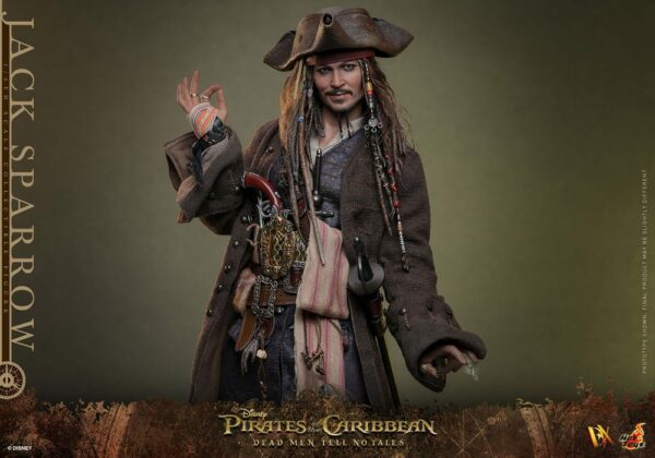 PIRATES DES CARAÏBES – Figurine DX 1/6 Jack Sparrow 30 cm (La Vengeance de Salazar) – Image 10