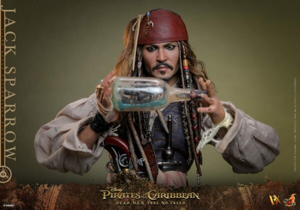 PIRATES DES CARAÏBES – Figurine DX 1/6 Jack Sparrow 30 cm (La Vengeance de Salazar) – Image 13