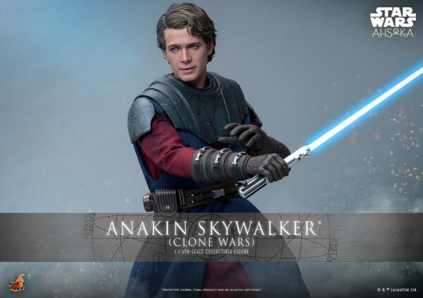 STAR WARS – Figurine 1/6 Anakin Skywalker The Clone Wars (Ahsoka Series) 31 cm – Image 2