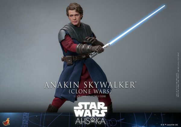 STAR WARS – Figurine 1/6 Anakin Skywalker The Clone Wars (Ahsoka Series) 31 cm – Image 3