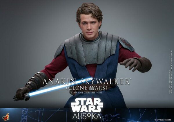 STAR WARS – Figurine 1/6 Anakin Skywalker The Clone Wars (Ahsoka Series) 31 cm – Image 4