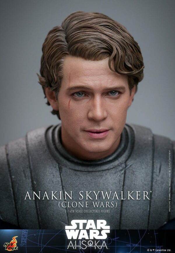 STAR WARS – Figurine 1/6 Anakin Skywalker The Clone Wars (Ahsoka Series) 31 cm – Image 5