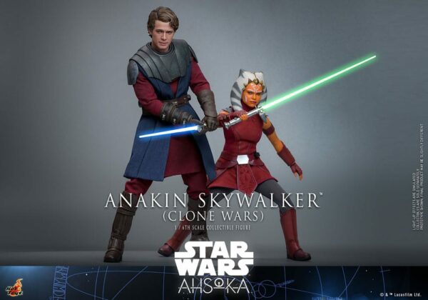 STAR WARS – Figurine 1/6 Anakin Skywalker The Clone Wars (Ahsoka Series) 31 cm – Image 9