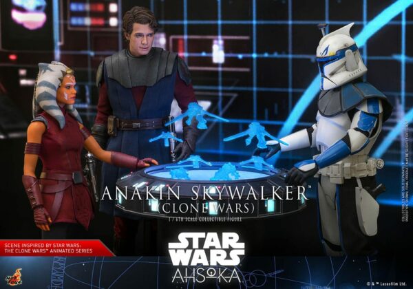 STAR WARS – Figurine 1/6 Anakin Skywalker The Clone Wars (Ahsoka Series) 31 cm – Image 10