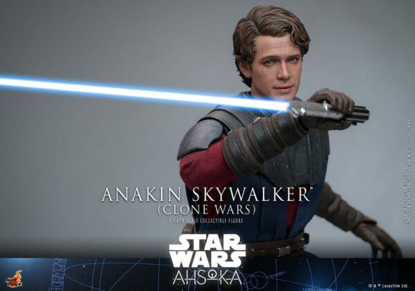 STAR WARS – Figurine 1/6 Anakin Skywalker The Clone Wars (Ahsoka Series) 31 cm – Image 12