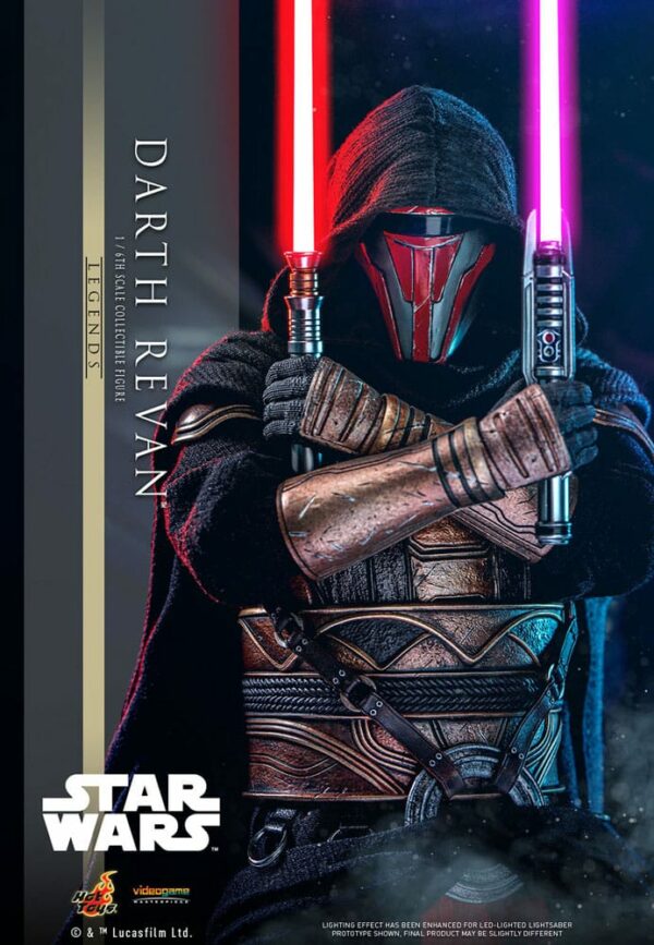 STAR WARS – Figurine 1/6 Videogame Masterpiece Dark Revan 31 cm – Image 2