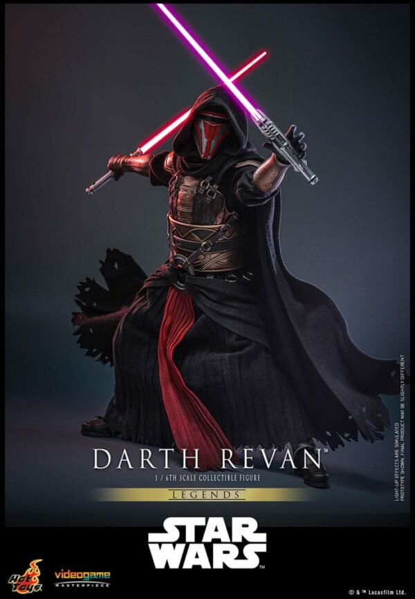 STAR WARS – Figurine 1/6 Videogame Masterpiece Dark Revan 31 cm – Image 3