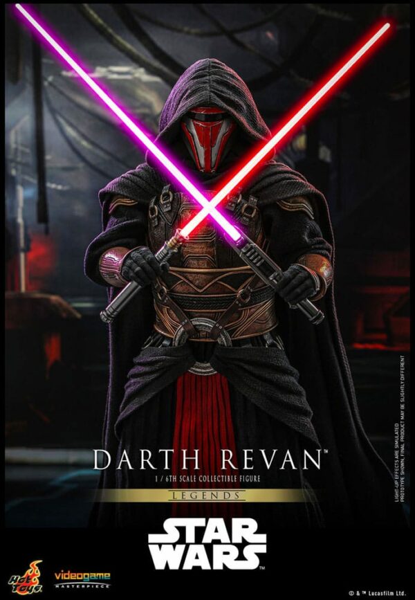 STAR WARS – Figurine 1/6 Videogame Masterpiece Dark Revan 31 cm – Image 4