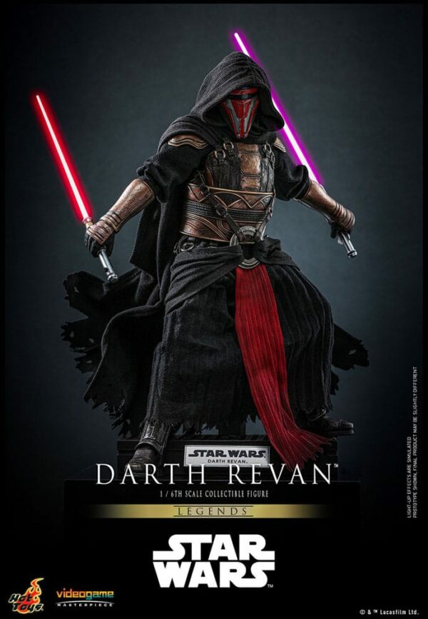 STAR WARS – Figurine 1/6 Videogame Masterpiece Dark Revan 31 cm – Image 5