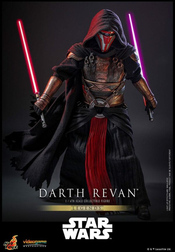 STAR WARS – Figurine 1/6 Videogame Masterpiece Dark Revan 31 cm – Image 6