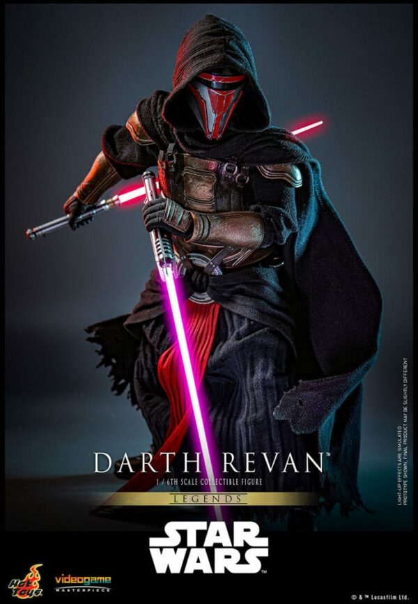 STAR WARS – Figurine 1/6 Videogame Masterpiece Dark Revan 31 cm – Image 7