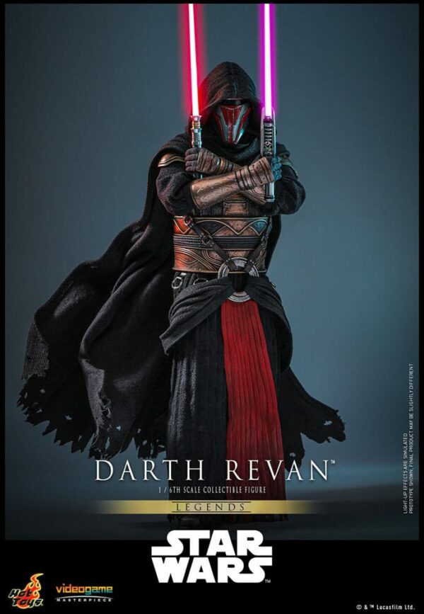 STAR WARS – Figurine 1/6 Videogame Masterpiece Dark Revan 31 cm – Image 9