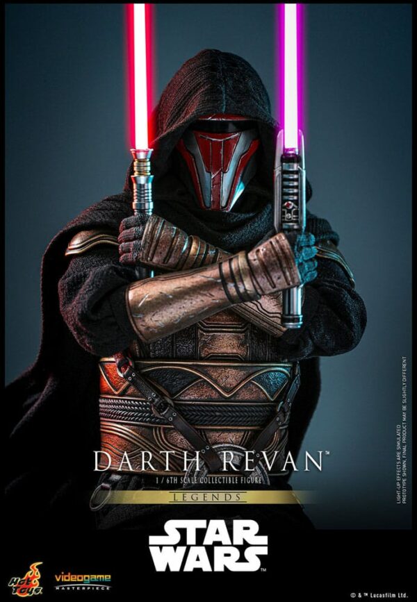 STAR WARS – Figurine 1/6 Videogame Masterpiece Dark Revan 31 cm – Image 10