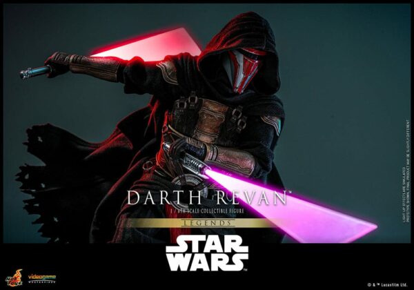 STAR WARS – Figurine 1/6 Videogame Masterpiece Dark Revan 31 cm – Image 16
