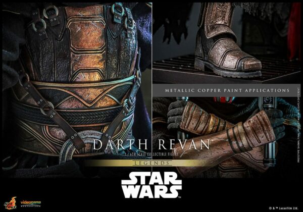 STAR WARS – Figurine 1/6 Videogame Masterpiece Dark Revan 31 cm – Image 17