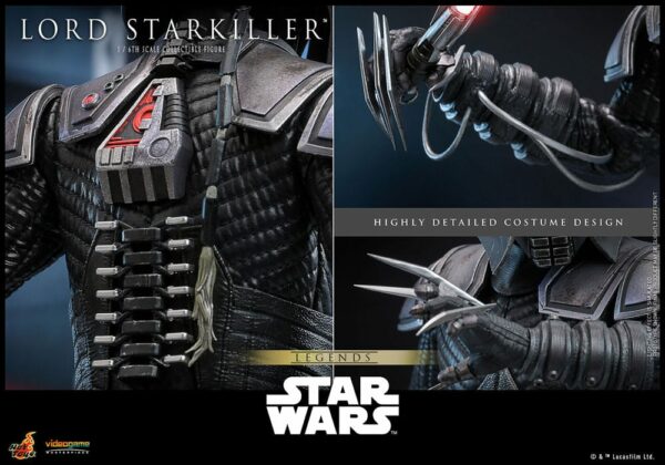 STAR WARS – Figurine 1/6 Videogame Masterpiece Lord Starkiller 31 cm – Image 16
