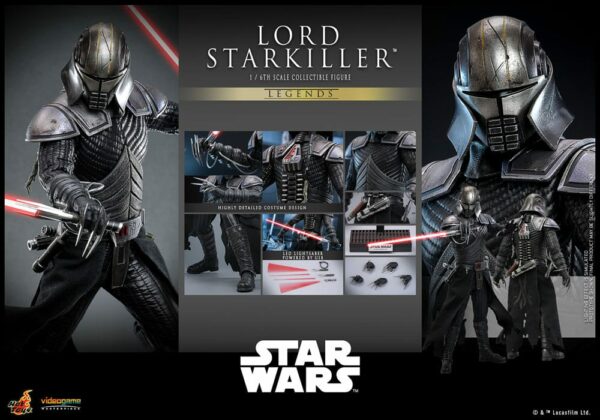 STAR WARS – Figurine 1/6 Videogame Masterpiece Lord Starkiller 31 cm – Image 17