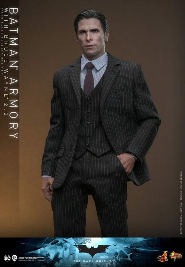 DC COMICS – Figurines 1/6 Movie Masterpiece Batman Armory The Dark Knight (2.0) 30 cm – Image 8