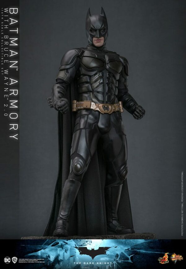 DC COMICS – Figurines 1/6 Movie Masterpiece Batman Armory The Dark Knight (2.0) 30 cm – Image 10