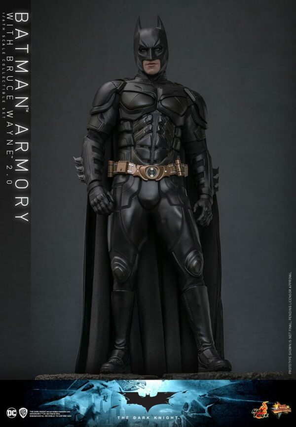 DC COMICS – Figurines 1/6 Movie Masterpiece Batman Armory The Dark Knight (2.0) 30 cm – Image 11