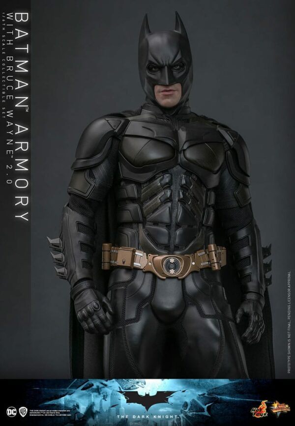 DC COMICS – Figurines 1/6 Movie Masterpiece Batman Armory The Dark Knight (2.0) 30 cm – Image 13