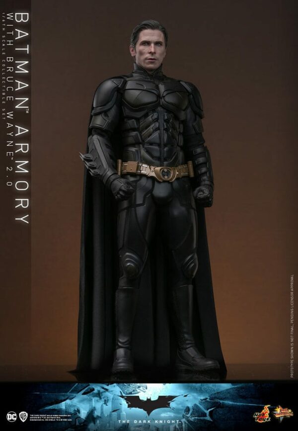 DC COMICS – Figurines 1/6 Movie Masterpiece Batman Armory The Dark Knight (2.0) 30 cm – Image 15