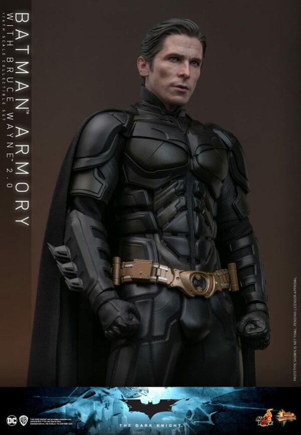 DC COMICS – Figurines 1/6 Movie Masterpiece Batman Armory The Dark Knight (2.0) 30 cm – Image 16