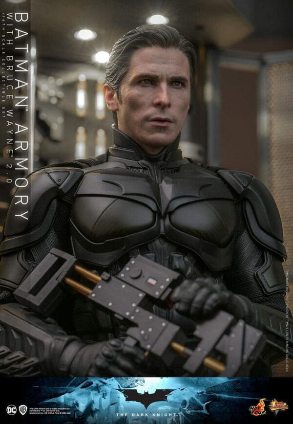DC COMICS – Figurines 1/6 Movie Masterpiece Batman Armory The Dark Knight (2.0) 30 cm – Image 18