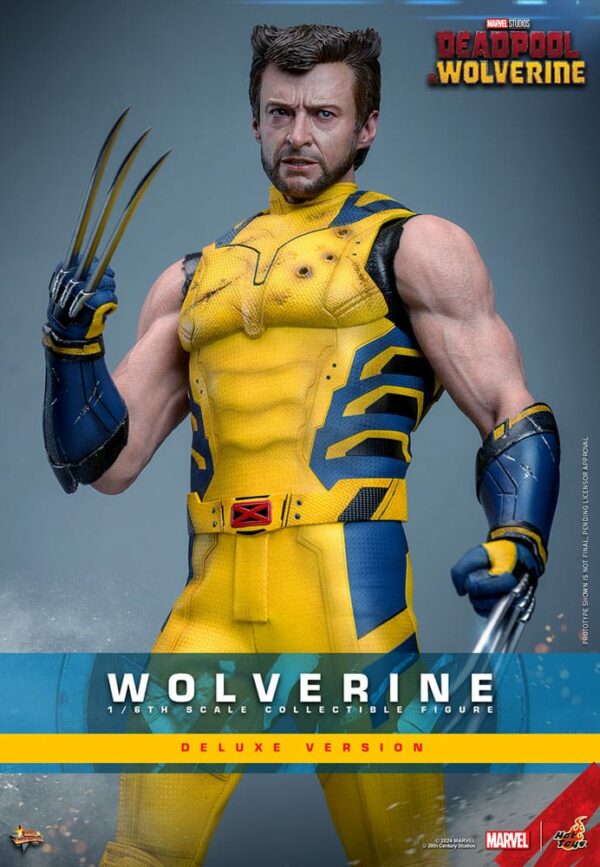 MARVEL – Figurine 1/6 Movie Masterpiece Wolverine Deluxe Version (Deadpool & Wolverine) 31 cm – Image 4