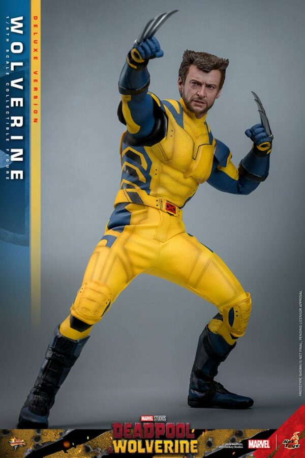 MARVEL – Figurine 1/6 Movie Masterpiece Wolverine Deluxe Version (Deadpool & Wolverine) 31 cm – Image 5