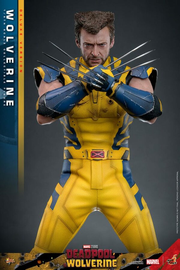 MARVEL – Figurine 1/6 Movie Masterpiece Wolverine Deluxe Version (Deadpool & Wolverine) 31 cm – Image 9