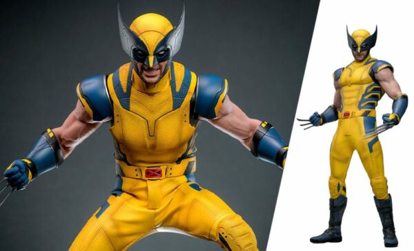 MARVEL – Figurine 1/6 Movie Masterpiece Wolverine (Deadpool & Wolverine) 31 cm – Image 2